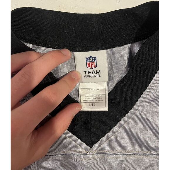 New Orleans Saints Reggie Bush Jersey Men's Large‎ Gray Gold NFL Apparel - Picture 6 of 9